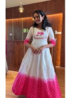 PC 547 Pure Jecard Silk Gown Collections Wholesale Clothing Distributors In India